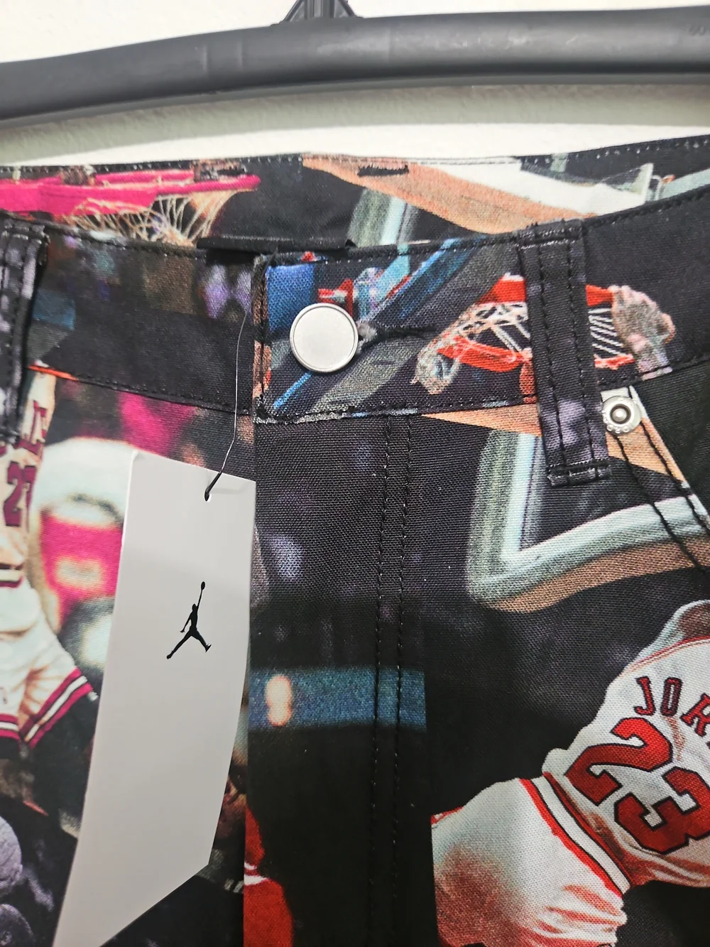 Nike Air Jordan Woven Pants AOP IQ5238-010 All-Over-Print Men’s 32 NWT $125